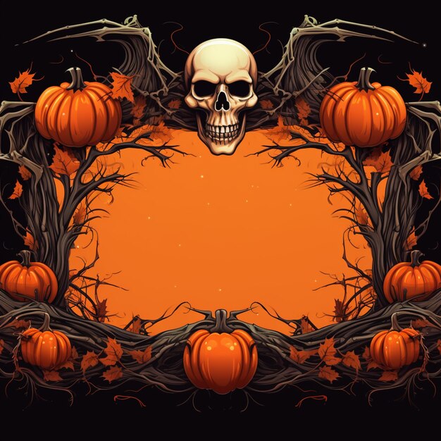 Halloween Design Background: Halloween w ciemnej nocy, Halloween 31 października