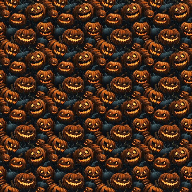 Zdjęcie halloween digital paper halloween texture seamless halloween pumpkin pattern clipart spooky boo