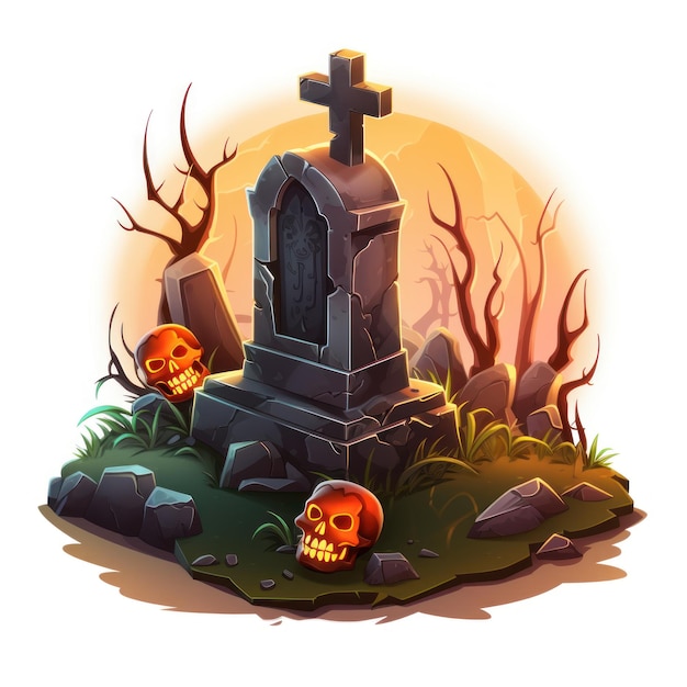 Halloween Grave Icon