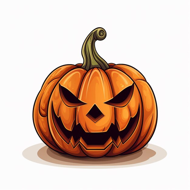 Halloween Pumpkin TShirt Design Tło