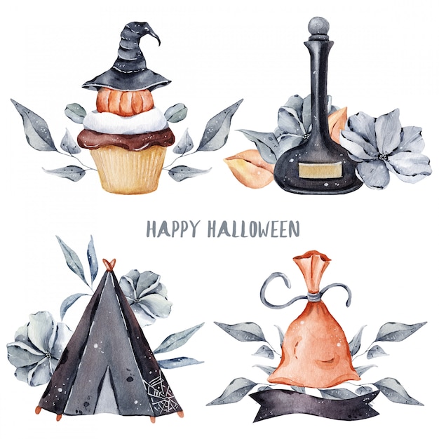 Halloweenowa Ilustracja