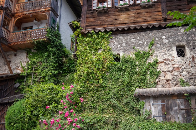 Hallstatt Wioska Na Hallstatter Jeziorze W Austriackich Alps