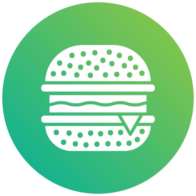 Zdjęcie hamburger vector icon design illustration