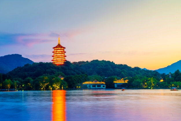 Hangzhou West Lake pagoda