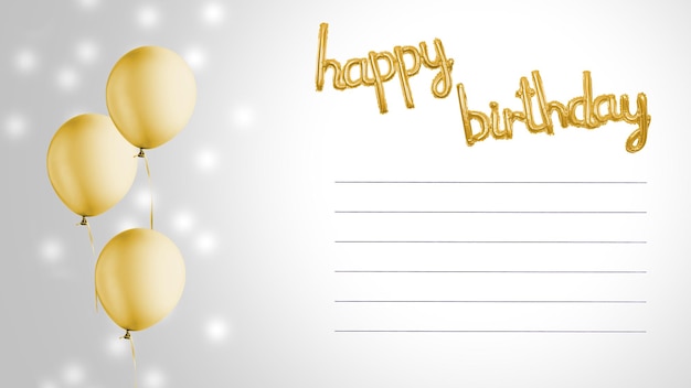 Happy birthday card