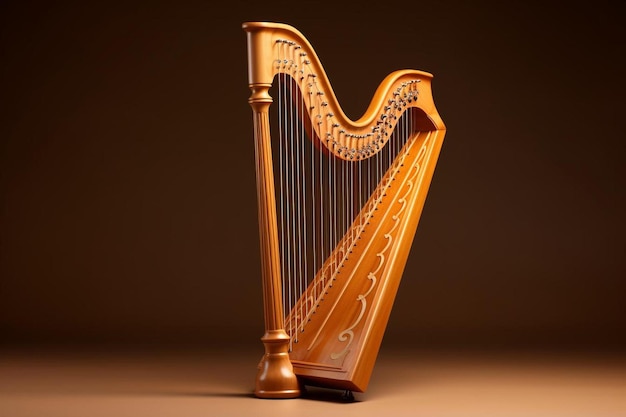 harfa jest wykonana przez firmę firmy.