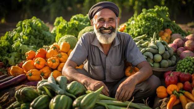 Harvesting Dreams autorstwa portretów indyjskich rolników z Bangladeszu w Azji Południowej