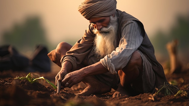 Harvesting Dreams autorstwa portretów indyjskich rolników z Bangladeszu w Azji Południowej