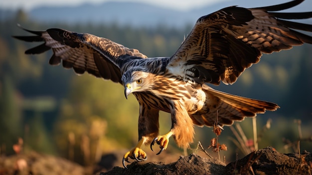 Hawk profesjonalna fotografia i światło