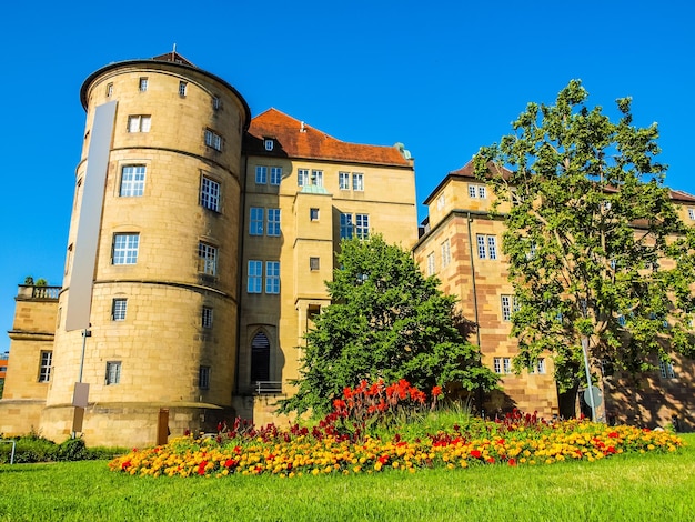 HDR Altes Schloss Stary Zamek Stuttgart