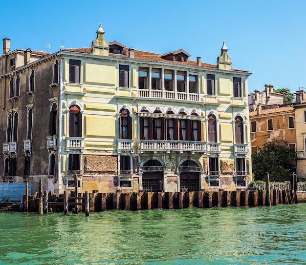 HDR Canal Grande w Wenecji