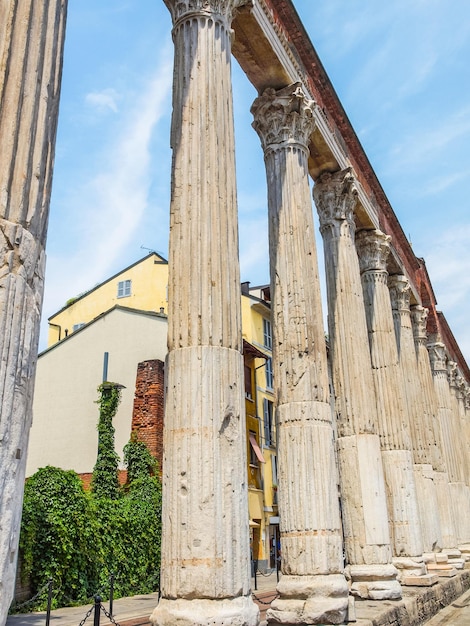 HDR Colonne di San Lorenzo Mediolan