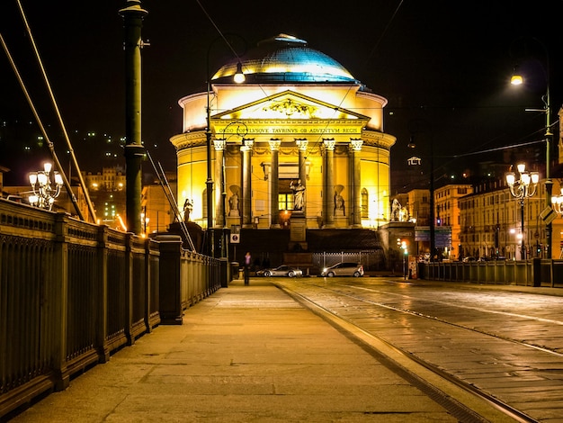 HDR Gran Madre kościół Turyn