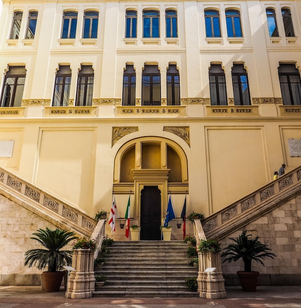 HDR Palazzo Civico Ratusz w Cagliari