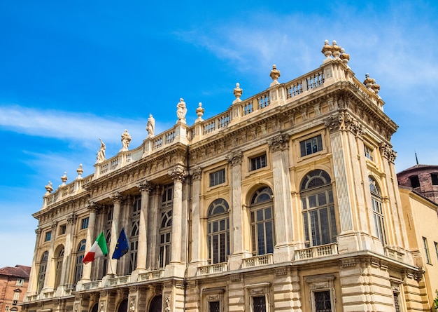 HDR Palazzo Madama w Turynie