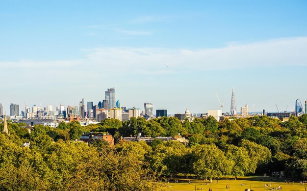 HDR Primrose Hill w Londynie