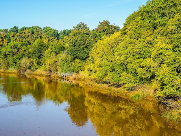 HDR River Wye w Chepstow