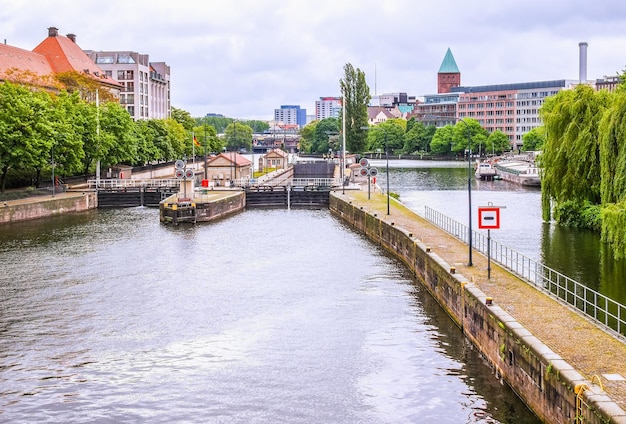 HDR Rzeka Szprewa Berlin