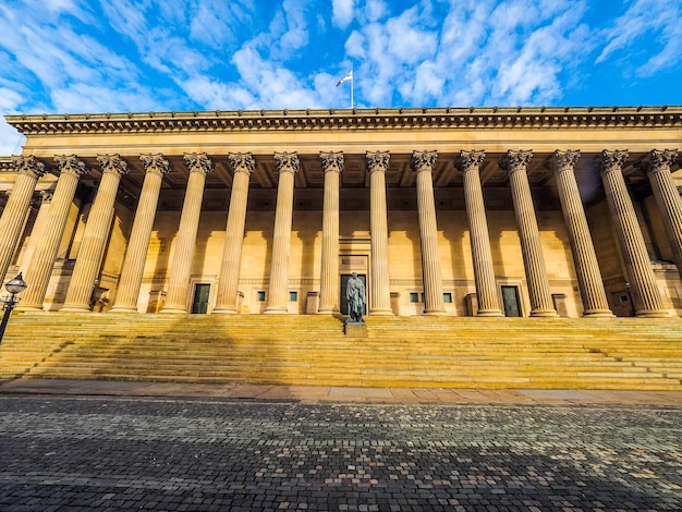 HDR St George Hall w Liverpoolu