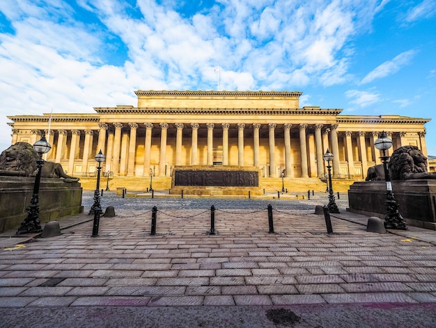 HDR St George Hall w Liverpoolu