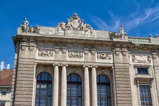 Heldenplatz w kompleksie Hofburg Wiedeń Austria