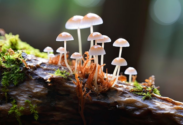 Hemimycena gatunek mairei