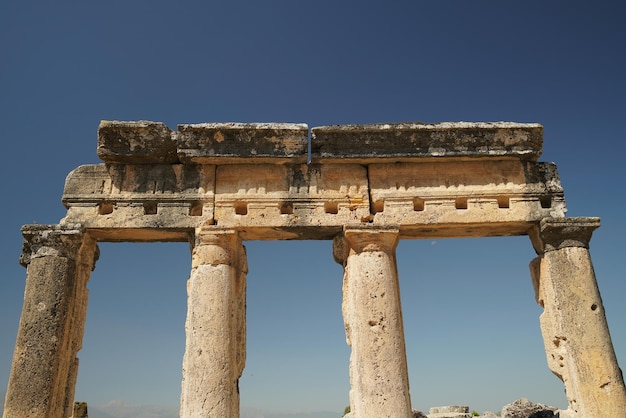 Hierapolis Starożytne miasto w Pamukkale Denizli Turkiye