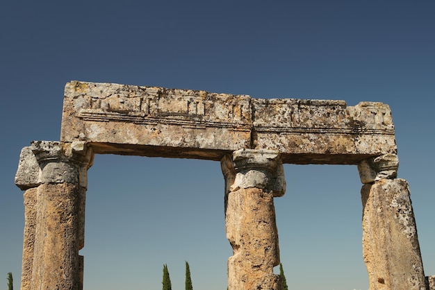 Hierapolis Starożytne miasto w Pamukkale Denizli Turkiye