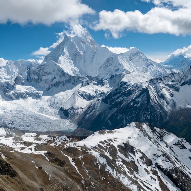 Zdjęcie himalayan poranek