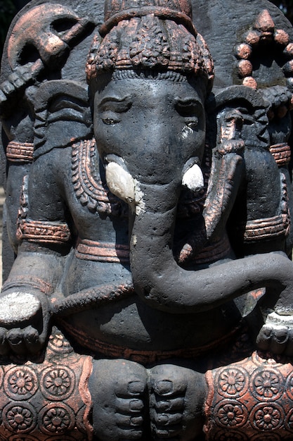 Hinduski Bóg Statua Ganesha