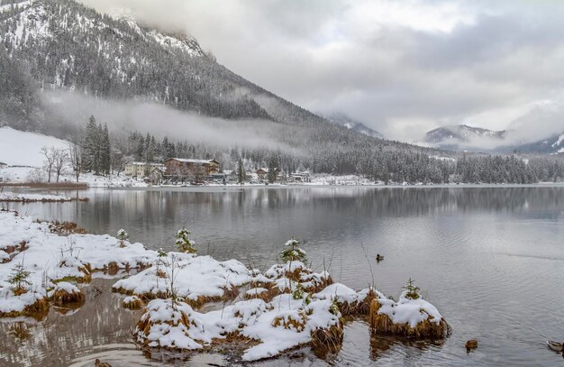 Hintersee w zimie