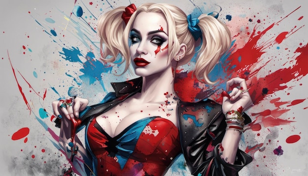 Hipnotyzująca Harley Quinn