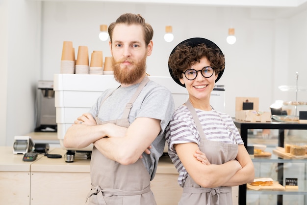 Hipster Para Baristów