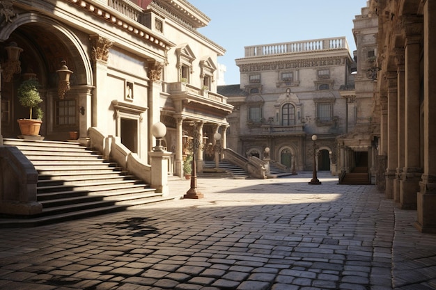 Historyczna architektura w Rzymie