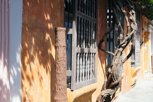 Historyczne centrum starożytnego miasta Cartagena de Indias w kraju Kolumbia