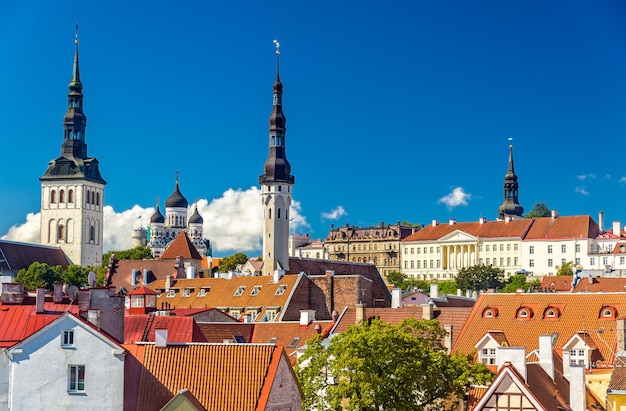 Historyczne centrum Tallina w Estonii