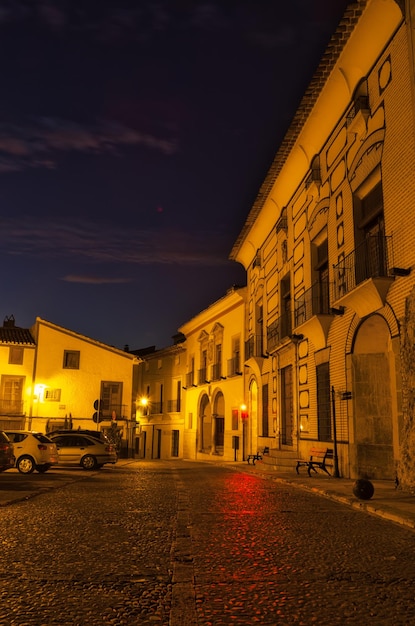 Historyczne Centrum W Pięknym Wiejskim Mieście Cehegin Murcia Hiszpania