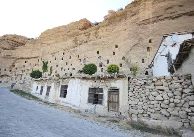 Zdjęcie historyczne spichlerze taskale karaman konya turcja