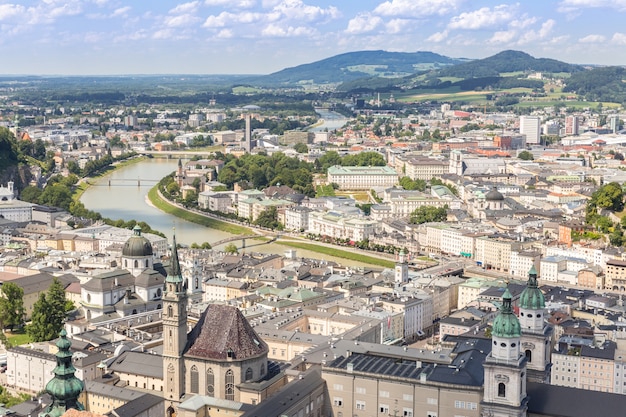 Historyczny Salzburg Austria