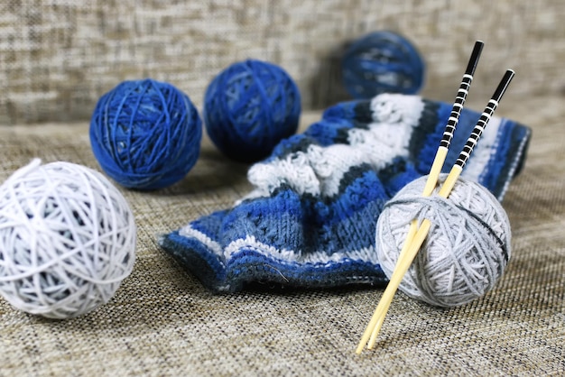 Hobby z wełny na drutach