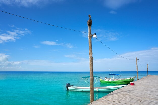 Holbox tropikalna wyspa w Quintana Roo Meksyk