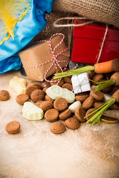 Holenderskie święto Sinterklaas tło