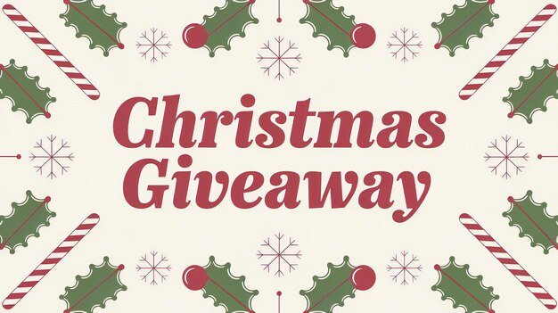 Holiday Social Media Giveaway Post