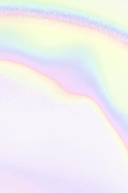 holograficzna metalowa tapeta w kolorze tęczy pastelowej