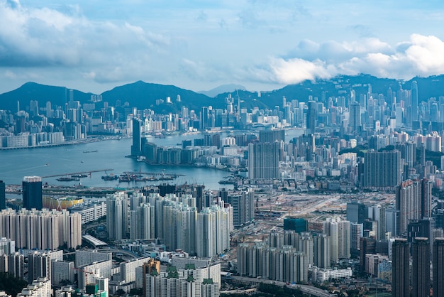 Hongkong Victoria Harbour View, pejzaż Hongkongu