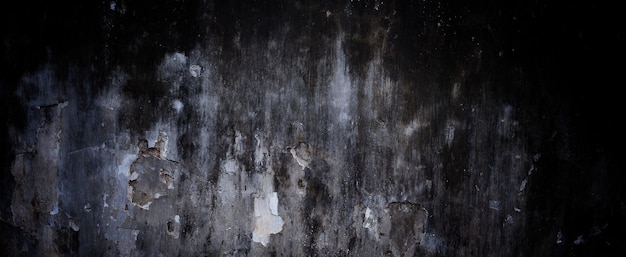 Horror I Przerażający Cement. ściany Są Pełne Plam I Zadrapań