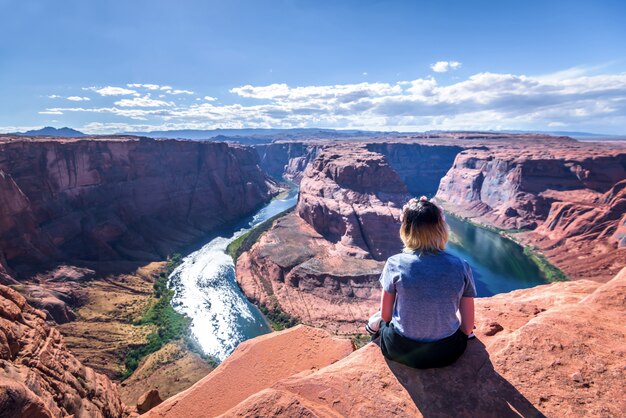 Horseshoe Bend Page, Arizona, Grand Canyon, Stany Zjednoczone Ameryki