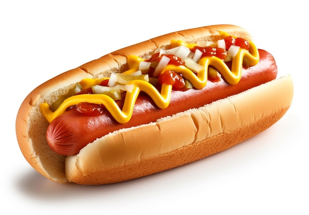 Zdjęcie hot dog.