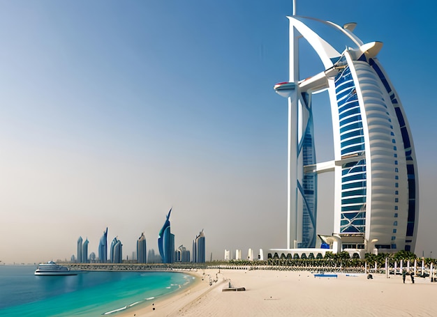 Hotel Burj Al Arab w Dubaju
