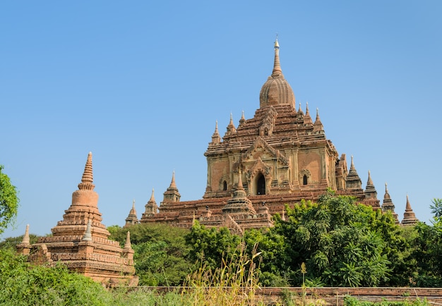 Htilominlo świątynia W Bagan, Myanmar